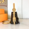 M12925 Bông hoa này All InBB Xph túi xách vải Monogram với các mảnh kim loại sáng bóng