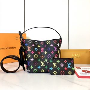 M13089 Bông hoa này All InBB Xph túi xách vải Monogram với các mảnh kim loại sáng bóng
