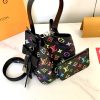 M13089 Bông hoa này All InBB Xph túi xách vải Monogram với các mảnh kim loại sáng bóng