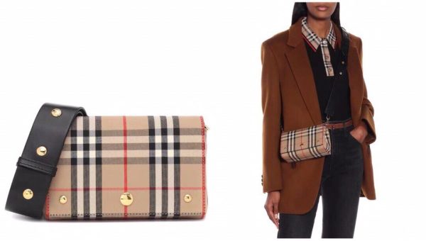 Burberry Vintage túi xách da