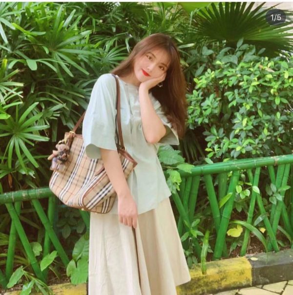 túi mua sắm ngựa của burberry