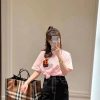 túi vải lưới mới nhất của burberry, có thể mang theo