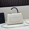 Chanel Coco Handle Ngưu vàng đen