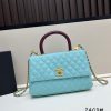 Chanel Coco Handle Ngưu vàng đen