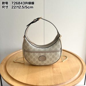 GG nửa tháng hình dạng túi xách mini