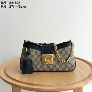 Padlock bộ sưu tập ba lô vai nhỏ. Supreme vải bố