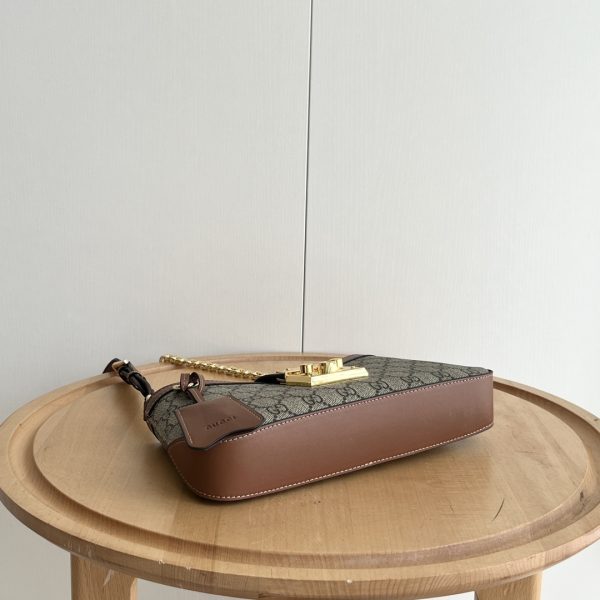 Padlock bộ sưu tập ba lô vai nhỏ. Supreme vải bố