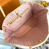 Mô hình 40995 gốc, huyền thoại túi xách Neverfull lớn nhưng không nặng nề được làm bằng vải vải Damier Ebène