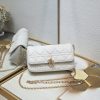 This Lady Dior mobile phone bag is elegant in style.