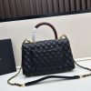 Chanel Coco Handle Ngưu vàng đen