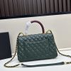Chanel Coco Handle Ngưu vàng đen