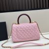Chanel Coco Handle Ngưu vàng đen