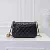 Chanel ₽ sét kim loại cf mini túi nắp miệng toàn cầu