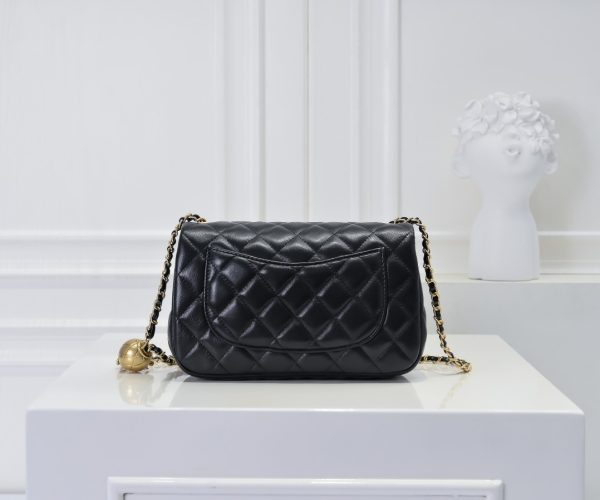 Chanel ₽ sét kim loại cf mini túi nắp miệng toàn cầu