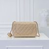 Chanel ₽ sét kim loại cf mini túi nắp miệng toàn cầu