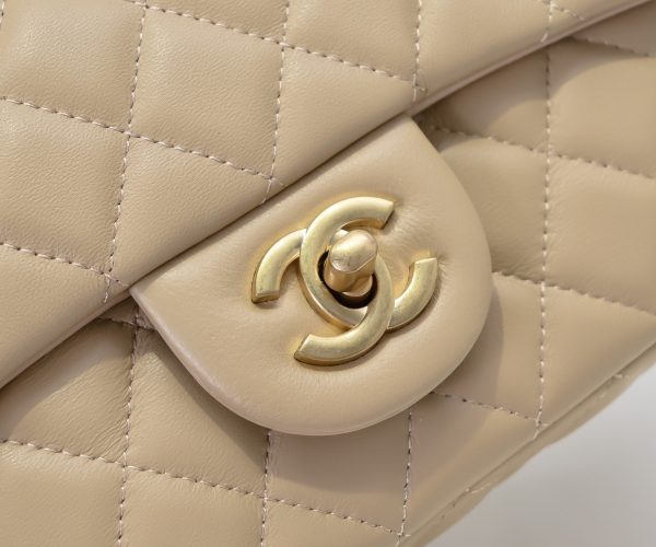Chanel ₽ sét kim loại cf mini túi nắp miệng toàn cầu