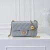 Chanel ₽ sét kim loại cf mini túi nắp miệng toàn cầu