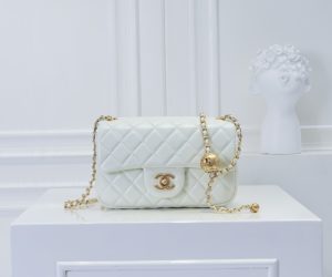 Chanel ₽ sét kim loại cf mini túi nắp miệng toàn cầu
