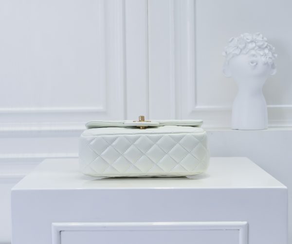 Chanel ₽ sét kim loại cf mini túi nắp miệng toàn cầu