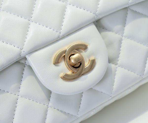 Chanel ₽ sét kim loại cf mini túi nắp miệng toàn cầu