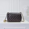 Chanel ₽ sét kim loại cf mini túi nắp miệng toàn cầu