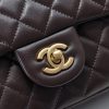 Chanel ₽ sét kim loại cf mini túi nắp miệng toàn cầu