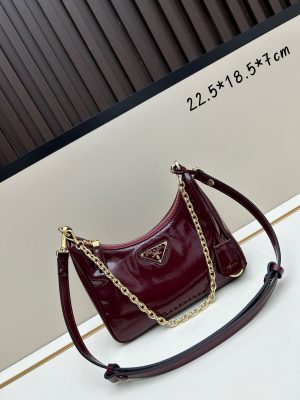 RADA Re-Edition NaplaK phụ nữ Prada túi một vai hoặc xích