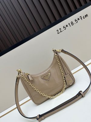 RADA Re-Edition NaplaK phụ nữ Prada túi một vai hoặc xích