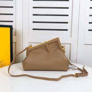 Toàn mạng điên cướp FEND1 First vải hoa cũ / vật liệu da bò Napa mềm (mây bao bì)