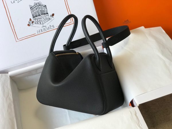 indy” 26cm Nhập khẩu da bò tót Togo khóa vàn