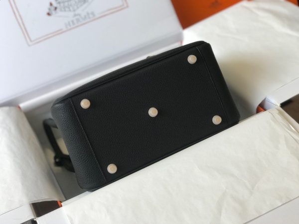 indy” 26cm Nhập khẩu da bò tót Togo khóa vàn