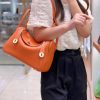indy” 26cm Nhập khẩu da bò tót Togo khóa vàn