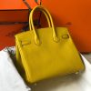 Lông nâng cấp Hermès-birkin Platinum 30cm nhập khẩu da bò