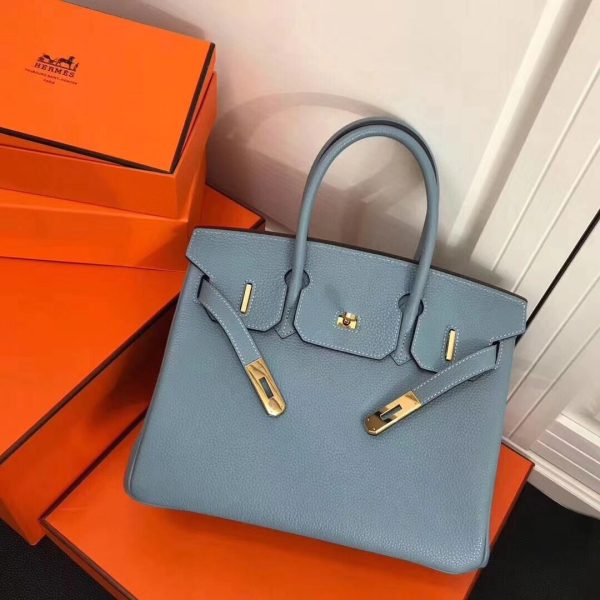 Lông nâng cấp Hermès-birkin Platinum 30cm nhập khẩu da bò