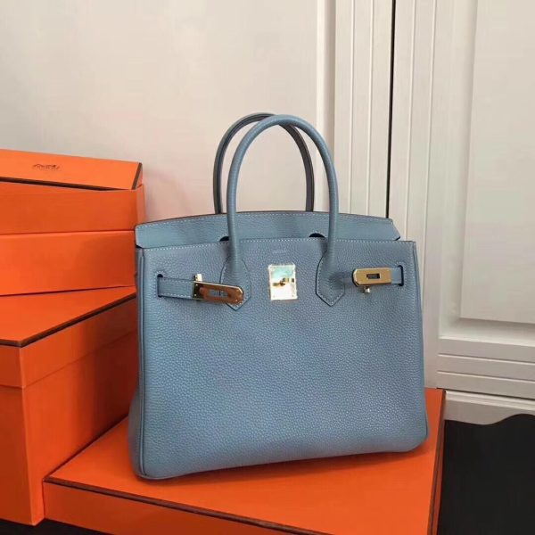 Lông nâng cấp Hermès-birkin Platinum 30cm nhập khẩu da bò