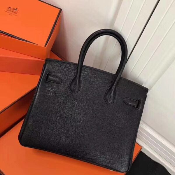 Lông nâng cấp Hermès-birkin Platinum 30cm nhập khẩu da bò