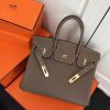 Lông nâng cấp Hermès-birkin Platinum 30cm nhập khẩu da bò