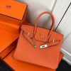 Lông nâng cấp Hermès-birkin Platinum 30cm nhập khẩu da bò
