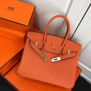 Lông nâng cấp Hermès-birkin Platinum 30cm nhập khẩu da bò