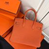 Lông nâng cấp Hermès-birkin Platinum 30cm nhập khẩu da bò