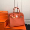 Lông nâng cấp Hermès-birkin Platinum 30cm nhập khẩu da bò