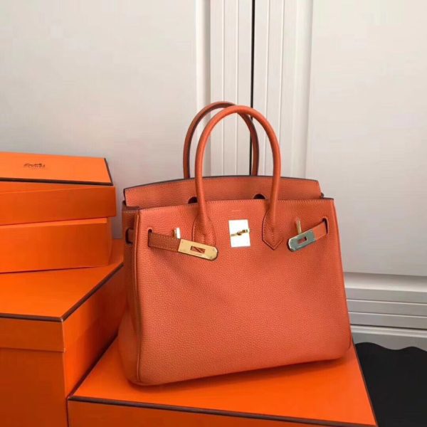 Lông nâng cấp Hermès-birkin Platinum 30cm nhập khẩu da bò