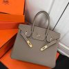 Lông nâng cấp Hermès-birkin Platinum 30cm nhập khẩu da bò