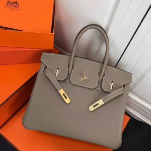 Lông nâng cấp Hermès-birkin Platinum 30cm nhập khẩu da bò