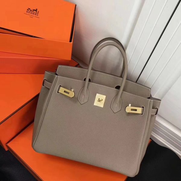Lông nâng cấp Hermès-birkin Platinum 30cm nhập khẩu da bò