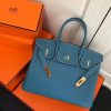 Lông nâng cấp Hermès-birkin Platinum 30cm nhập khẩu da bò