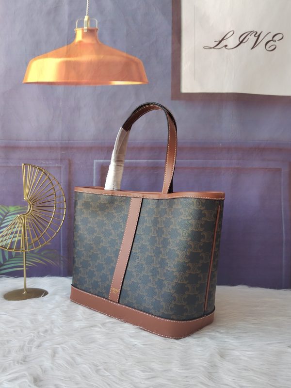 CELINE TRIOMPHE CANVAS logo túi xách