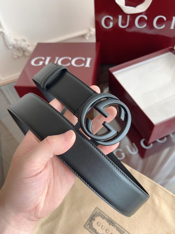 Gucci chiều rộng 38mm tủ chính xác 1: 1 khắc hoàn hảo