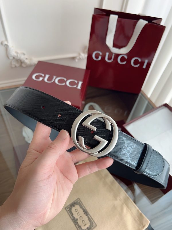 Gucci chiều rộng 38mm tủ chính xác 1: 1 khắc hoàn hảo