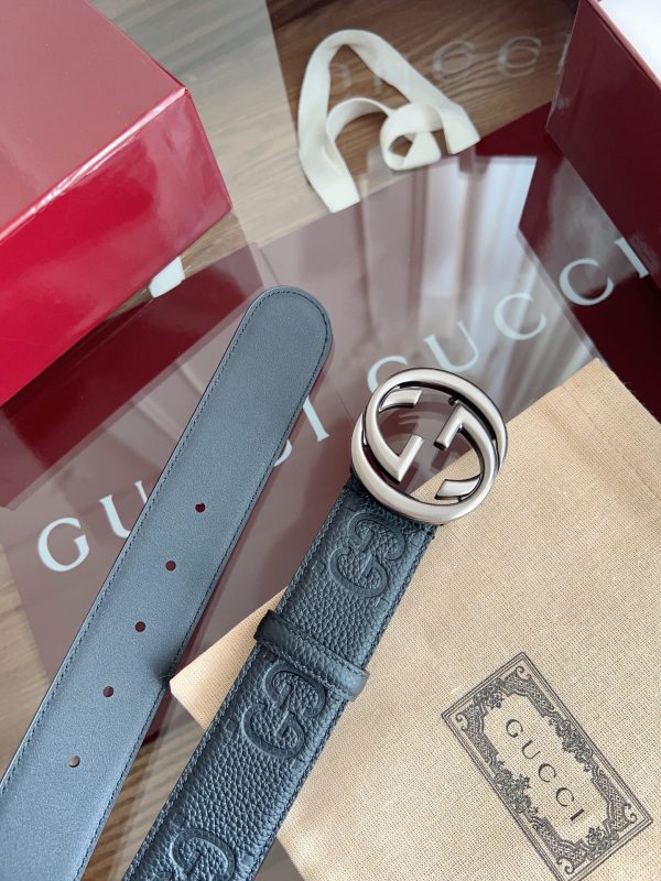 Gucci chiều rộng 38mm tủ chính xác 1: 1 khắc hoàn hảo